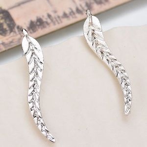 3/$30 Boho Style Feather Ear Climber Earring